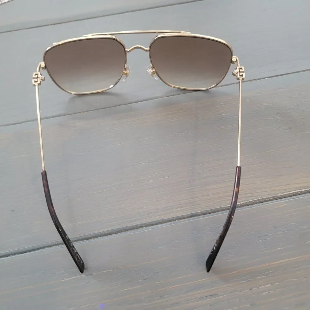 Givenchy GV-7195-S - J5G/JL Unisex Gold Metal Frame Brown Gradient Sunglasses - Picture 10 of 12